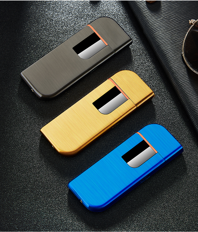 Креативная USB Зажигалка сенсорная зажигалка, рекламные подарочные перезаряжаемые сенсорные зажигалки