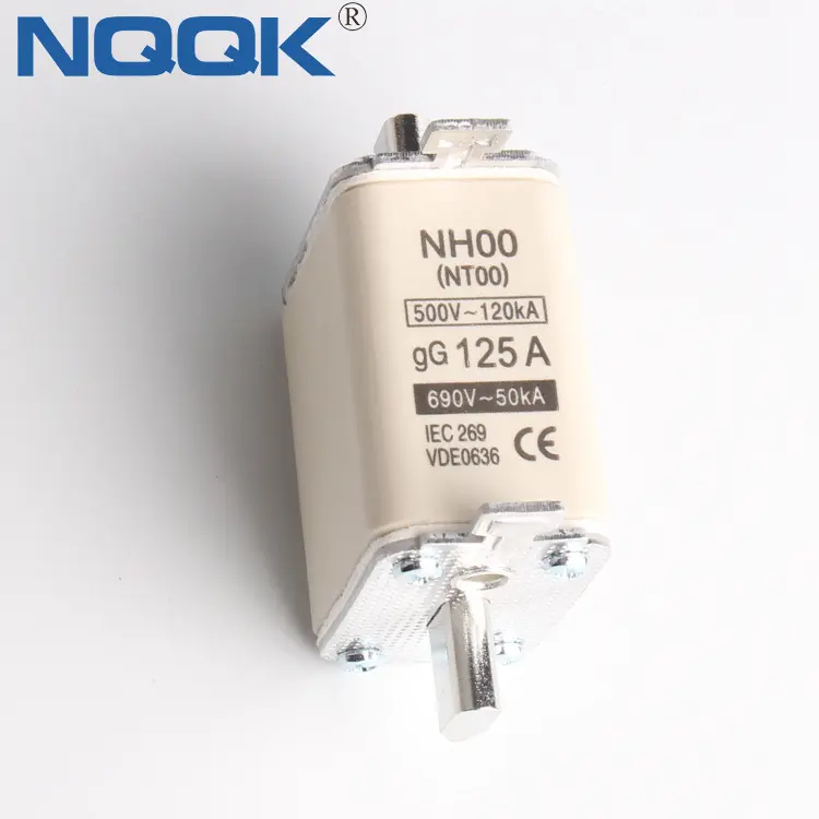 NQQK NT00 NH00 63A наполнитель высокое качество желтый, белый цвет HRC низкого напряжения предохранитель ссылка
