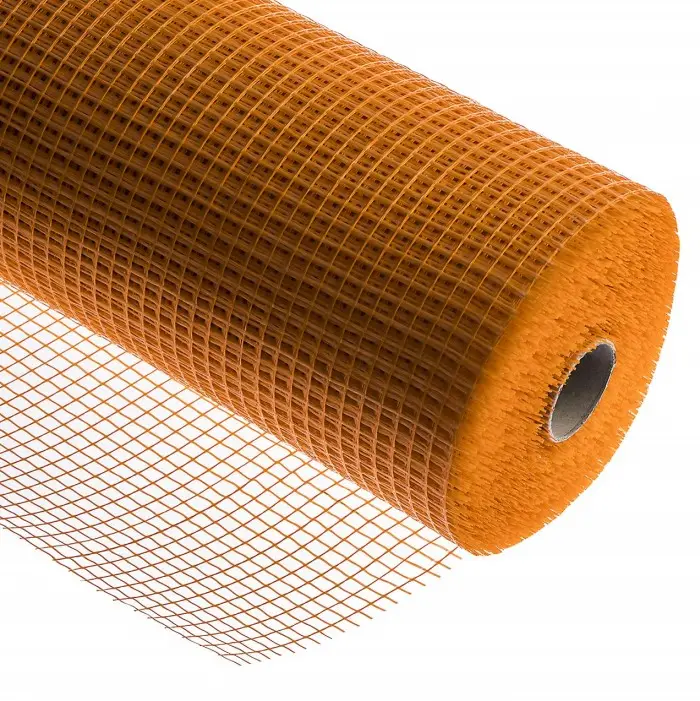 Good Price Alkali Resistant Fiberglass mesh wire orange