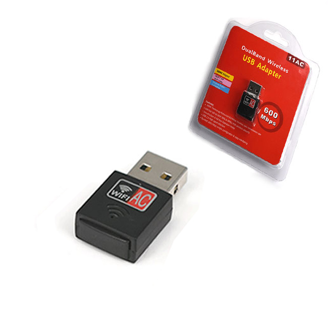 600 Мбит/с Realtek RTL8811cu WIFI USB адаптер IEEE 802.11b/g/n двухдиапазонный мини беспроводной сетевой ключ для настольного ПК