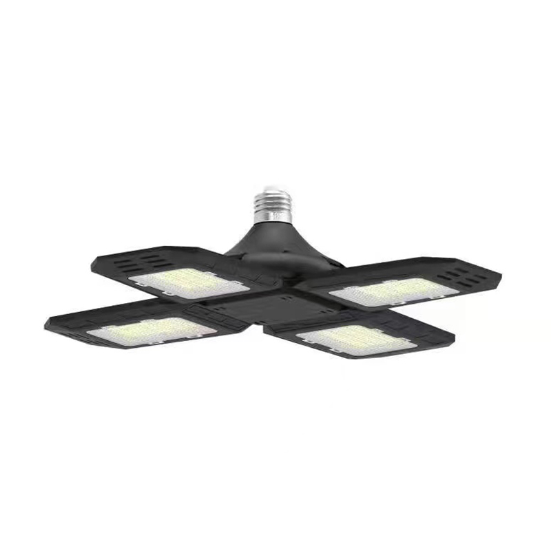 4 Adjustable LED Panels 100W LED Garage Lamp 6500K Super Bright 9500lm with Standard E26 E27 Base