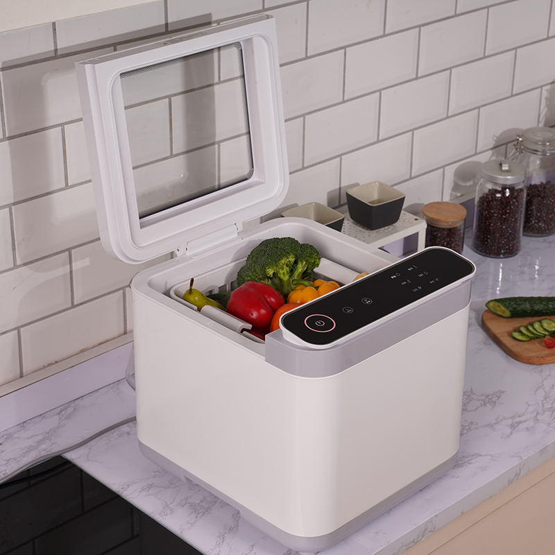 OEM ODM новейшая машина для очистки фруктов и овощей 13L, стиральная машина для овощей и фруктов Rohs Hydroxy, технология ионов воды