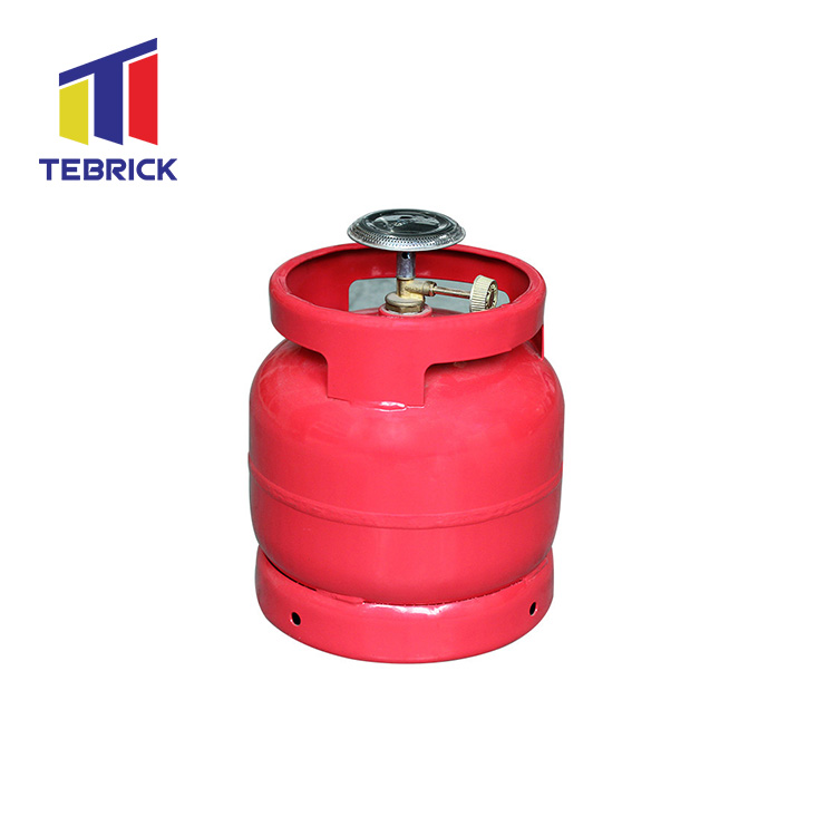 TEBRICK 3kg empty lpg gas cylinder prices for sale