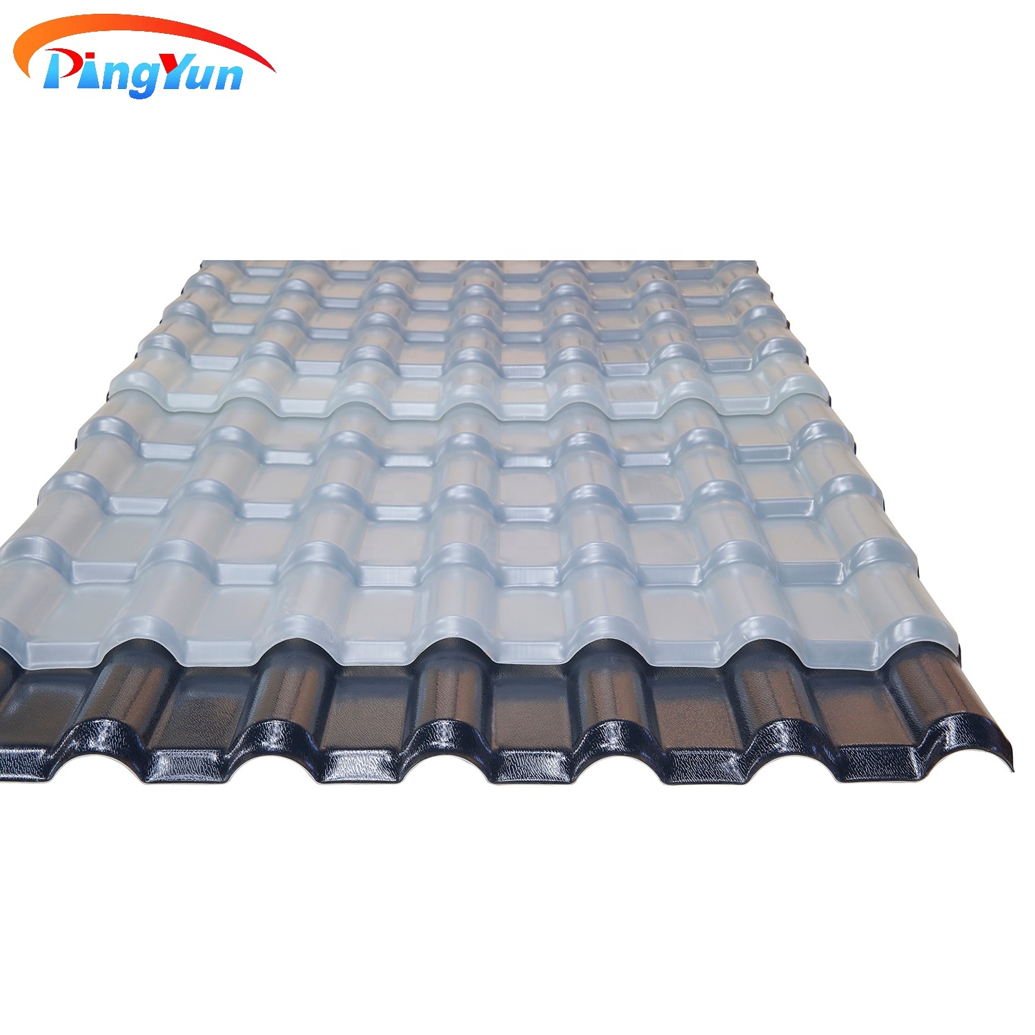 Hot sale popular in Ecuador synthetic resin roof tile ASA pvc plastic roof sheet