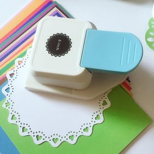 Large Craft Corner Punch Triangular Flower Pattern Scrapbook Supplies Craft Punch Photo Cutter Card Making Supplies