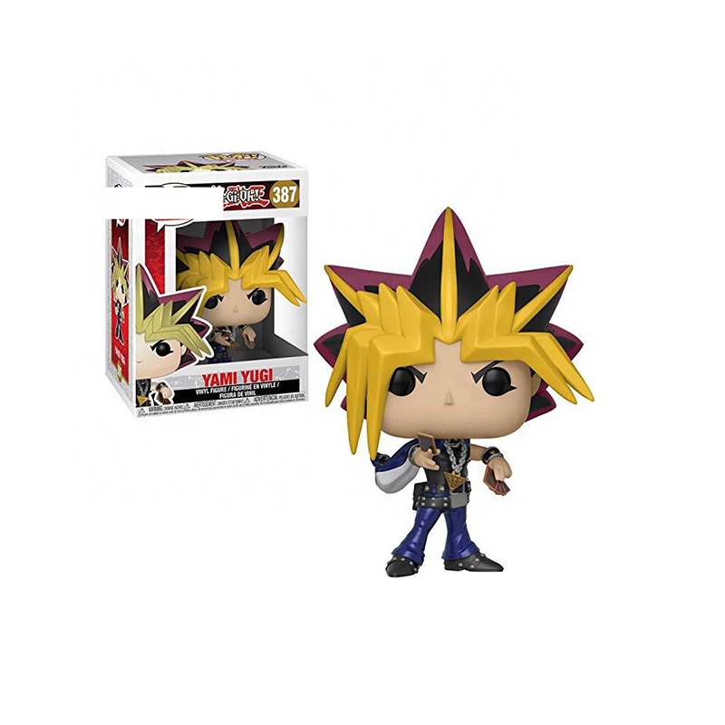 Funko pop YU GI OH! Фигурки героев YAMI YUGI, игрушки, виниловые милые модели кукол, коллекция подарков, оптовая продажа 387 #