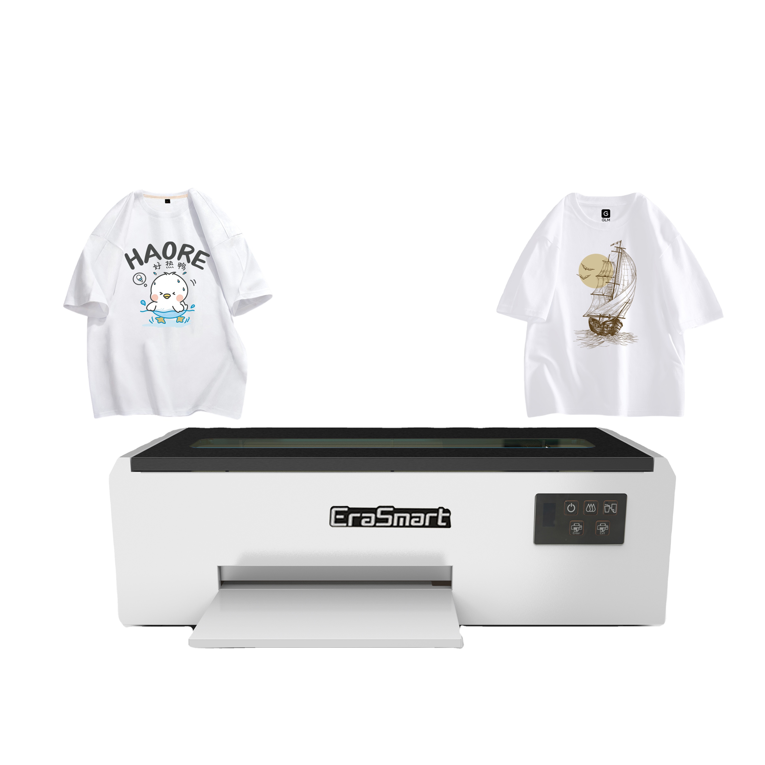 EraSmart New Ideas For Small Business L800 L805 Dtf Printer Dtf Printing Machine A4 Dtf Flatbed Printer Work With Oven