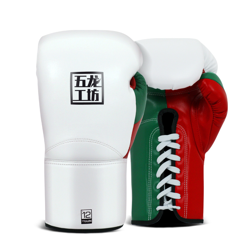 New Arrival Top Muay Thai MMA Boxing Gloves Customized Logo Design Your Own Men's PU Leather Boxing Gloves