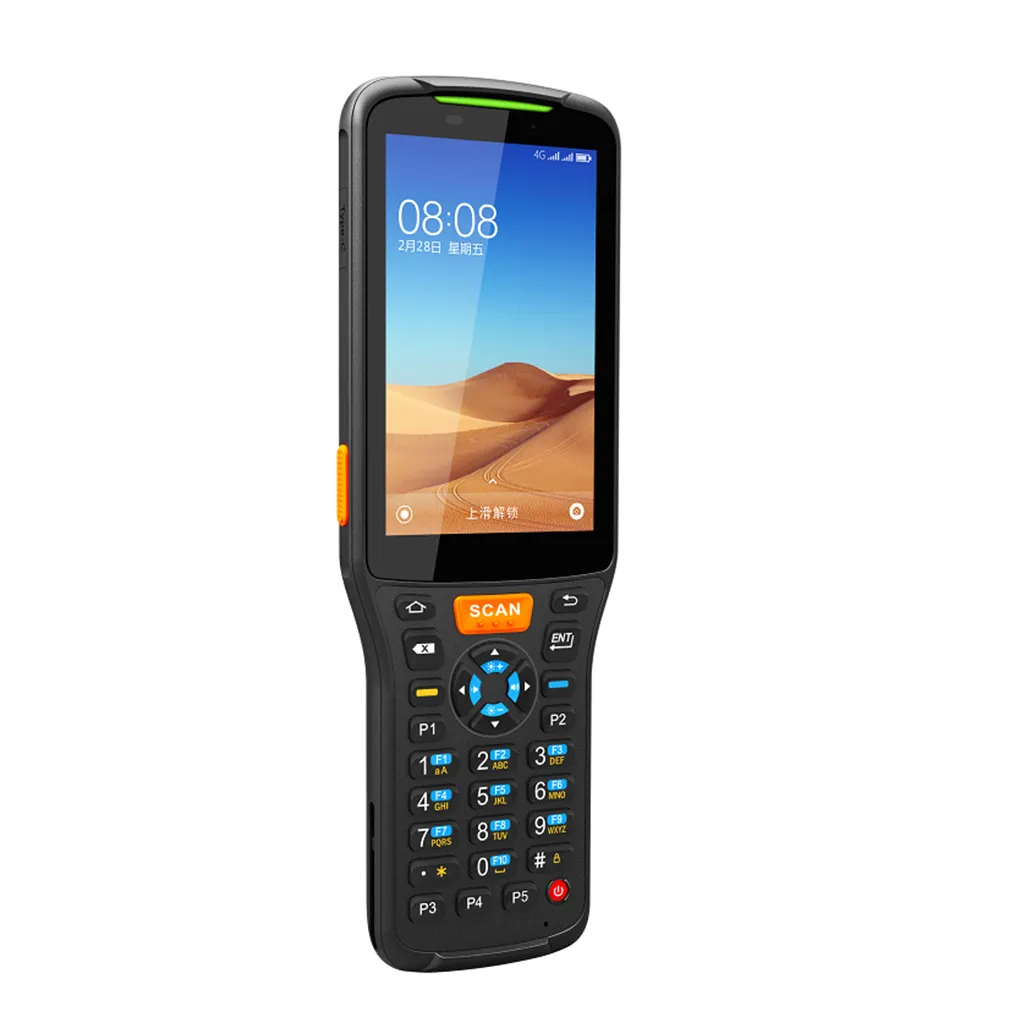 Answk P600-i12 4 дюйма прочный КПК Android 4G на выш выбор NFC штрихкодов 2d сканер штрих-кодов считыватель промышленный IP67 схожий с термопластичным каучуком, EDA61K