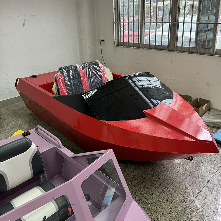 Factory Direct Sale 200cm Water Go Kart Racing Tiny Personal Jet Boat Mini Kart Boat For Sale