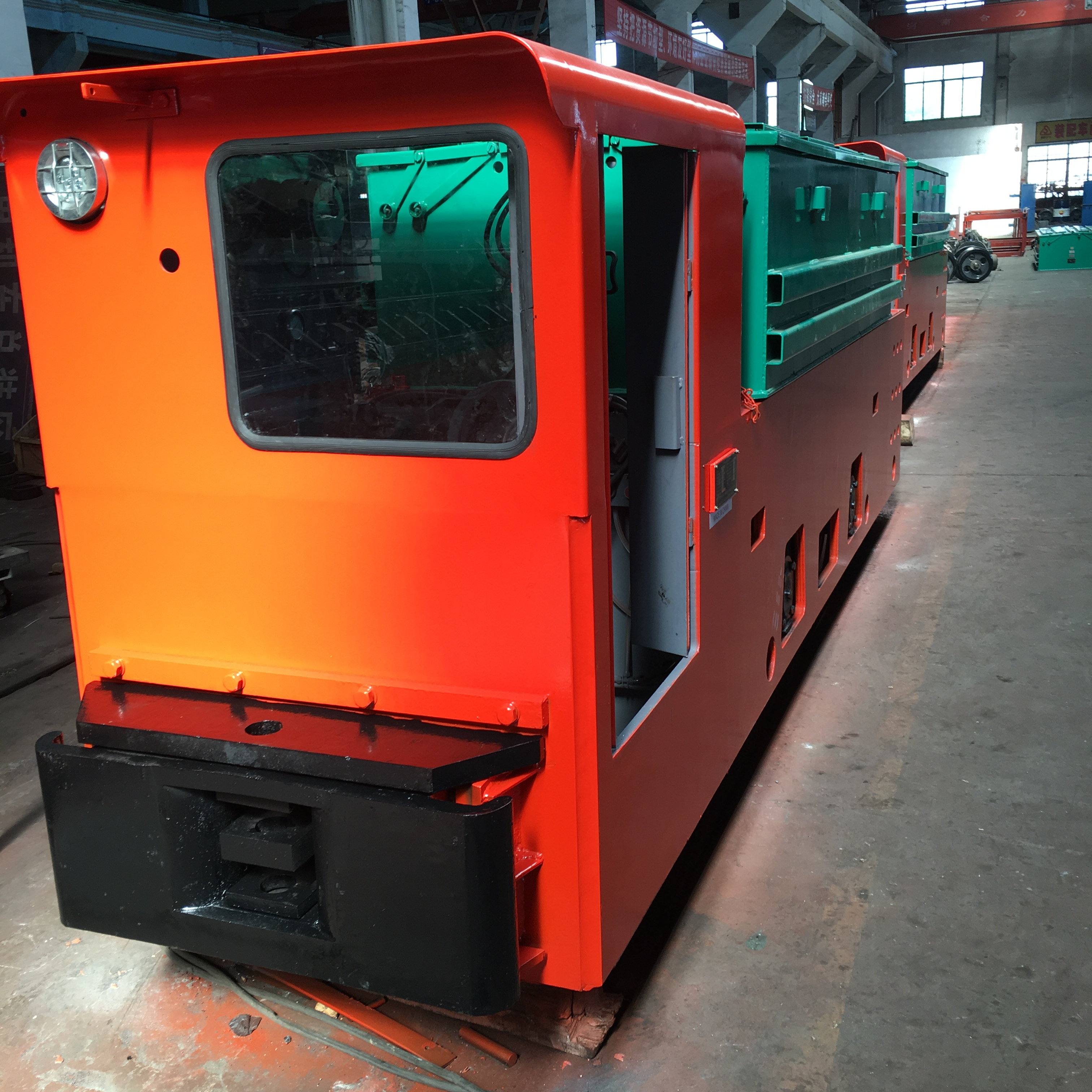 10 Tonne Anti-explosion Trolley Locomotive for Mine Tunnel Transportation