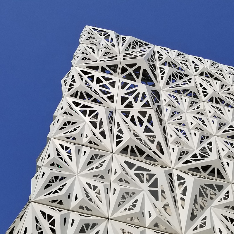 Оптовая продажа, алюминиевые стеновые 3D панели для облицовки фасадов