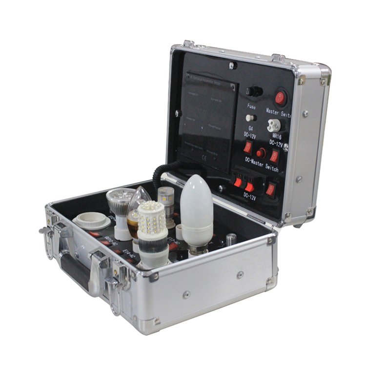 Professional LED Bulb Light Display Demo Case LED Suitcase for Business Travel