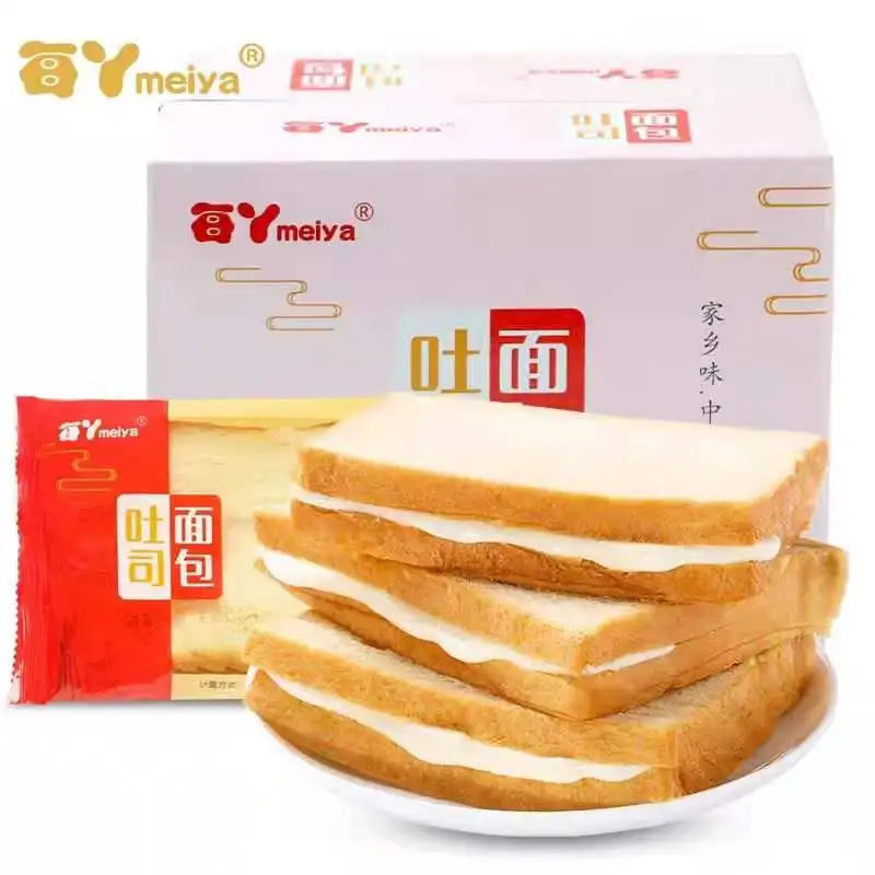 Hot selling healthy breakfast toast bread for lazy fast-food