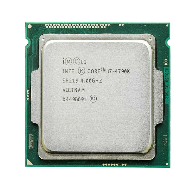 For Intel Core i7-4790K i7 4790K 4GHz Quad-Core Eight-Thread CPU Processor 88W 8M LGA 1150 tested 100% working