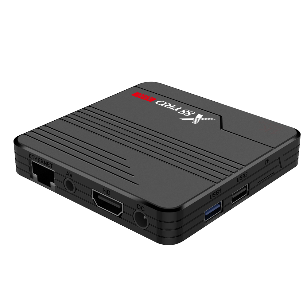 X88 PRO MINI 2GB 16GB 4GB 32GB Wifi 4K H.265 Media Player Android 9.0 Smart Set Top Box TV