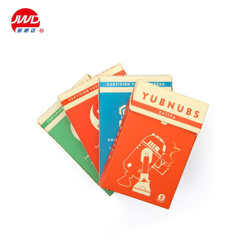 OEM factory wholesale cutom tobacco paper packaging cigarette box