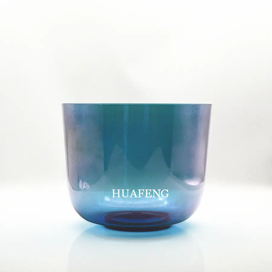 Wholesale Alchemy Blue Cosmic Light Quartz Crystal Singing Bowl