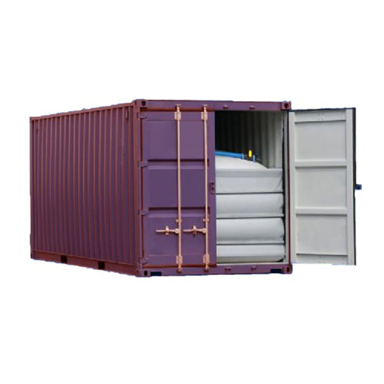 cost save 24000l flexitank for iso price or 20 ft container price loading
