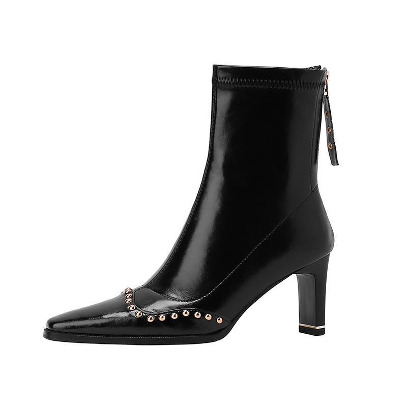 Women Shoes autumn winter Boots ankle fashion comfortable genuine leather For Women The Latest new Classical design