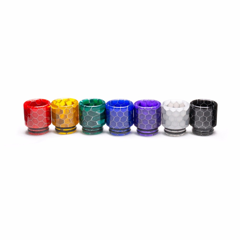 Змея 810 капельный наконечник мундштук эпоксидная смола для V12 Prince X-BABY Tank испаритель вейп капельный наконечник 810
