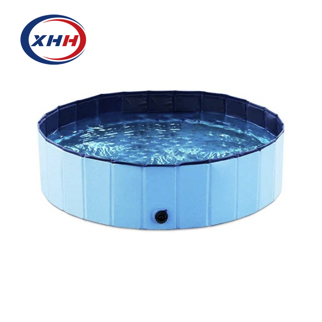 Factory spot PVC pet pool foldable dog swimming pool grooming bathing dog cleaning