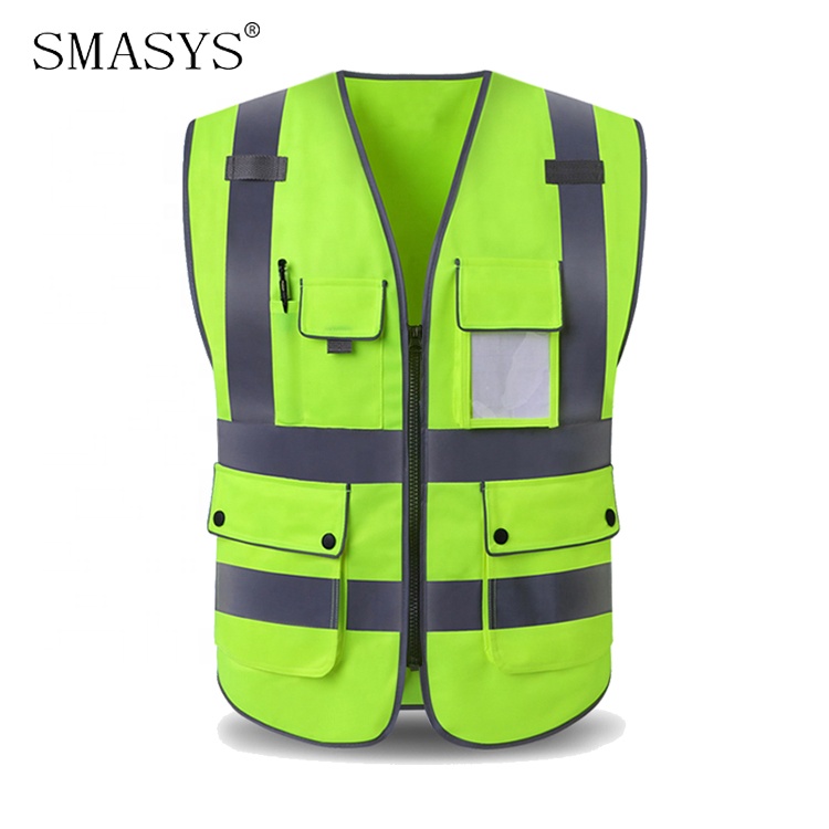 SMASYS розничная продажа светоотражающий защитный жилет для дороги