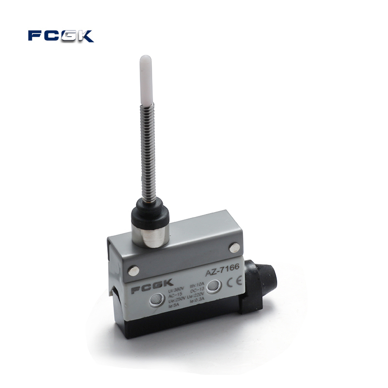 AZ-7166 factory price spring soft rod type waterproof microswitch auto/kw4a(s) 10t85 micro switch