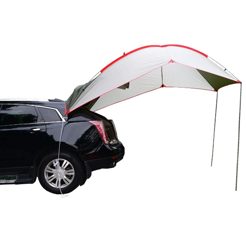 Portable Waterproof Car Rear Outside Camping Shelter Outdoor Trailer Tent Roof Top for Beach