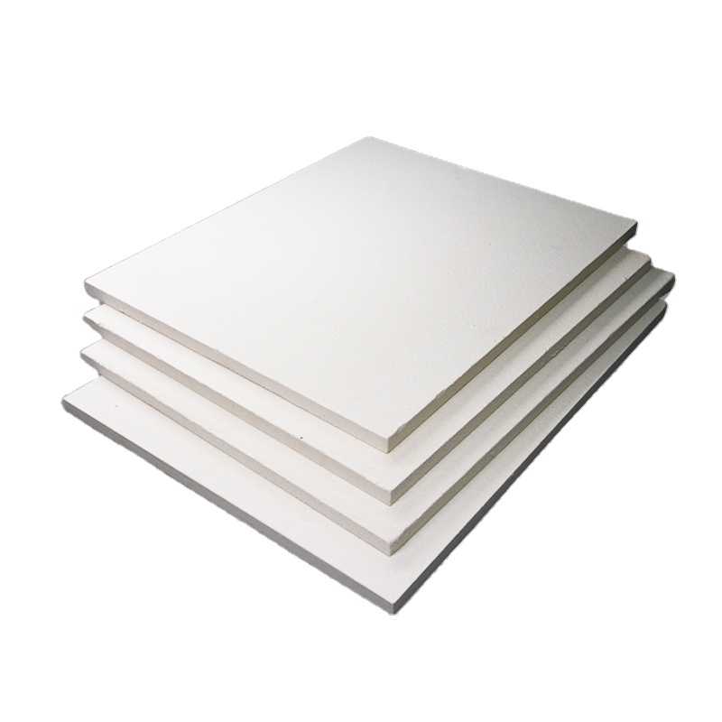 High-Density Fire-Proof Rigid Ceramic Fiber Board Glass Aluminium Thermal Insulation Plate Sheet Refractory Ceramic Fiberboard