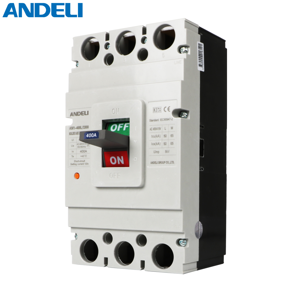 ANDELI AM1-400L/3300 серии литой корпус автоматический выключатель 250amp автоматический выключатель цена mccb