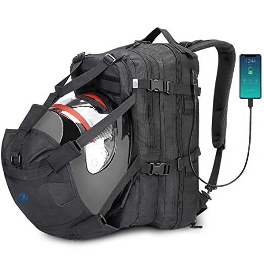 Рюкзак Mochila водонепроницаемый большой емкости с системой «Молле», сумка для хранения велосипедного шлема