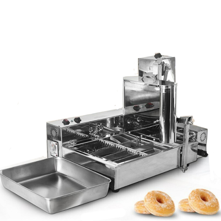 Mini Wide Oil Tank donut machine/dough making machine/electric donut maker with Free Shipping