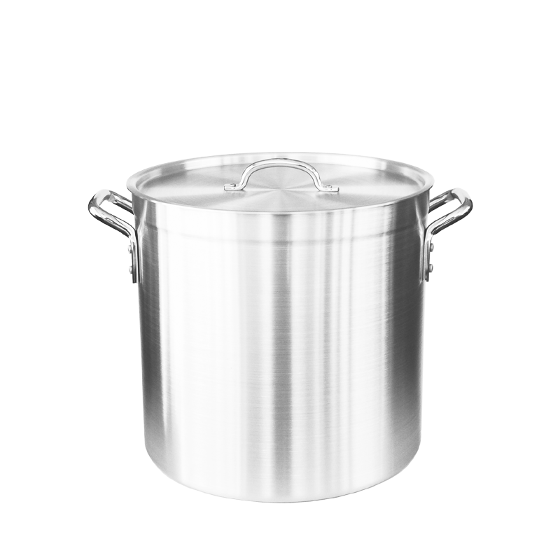 Weiying Big Size Immense Thickness Aluminun Stock Pot Soup Pot With Lid