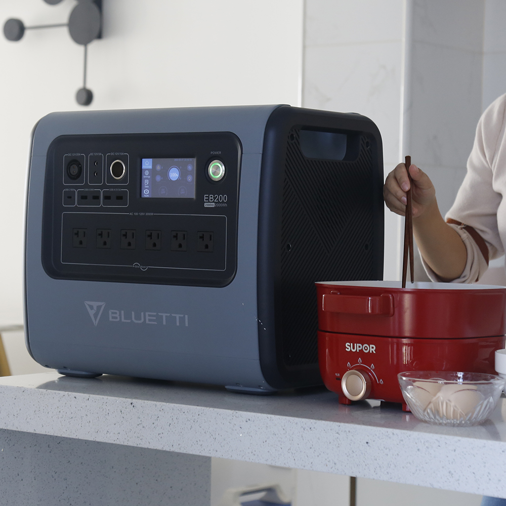 Bluetti ALL In One солнечный инвертор генератор 2000Wh 2000W электростанция