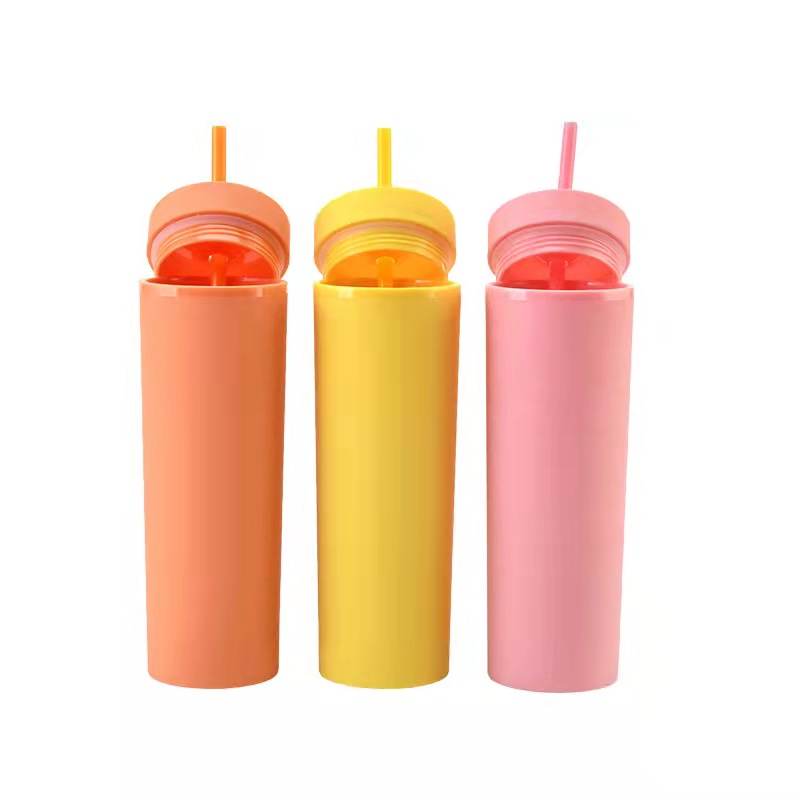Amazon double wall insert glitter confetti tumbler skinny tumbler cup with lid and straw