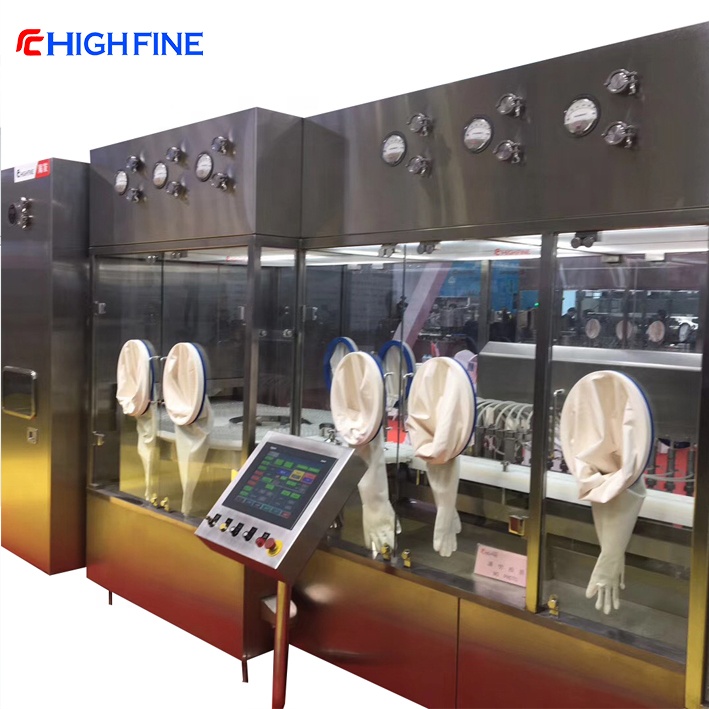 Highfine 2020 Автоматическая стеклянная ампула iv раствор стиральная разливочная машина производственная линия