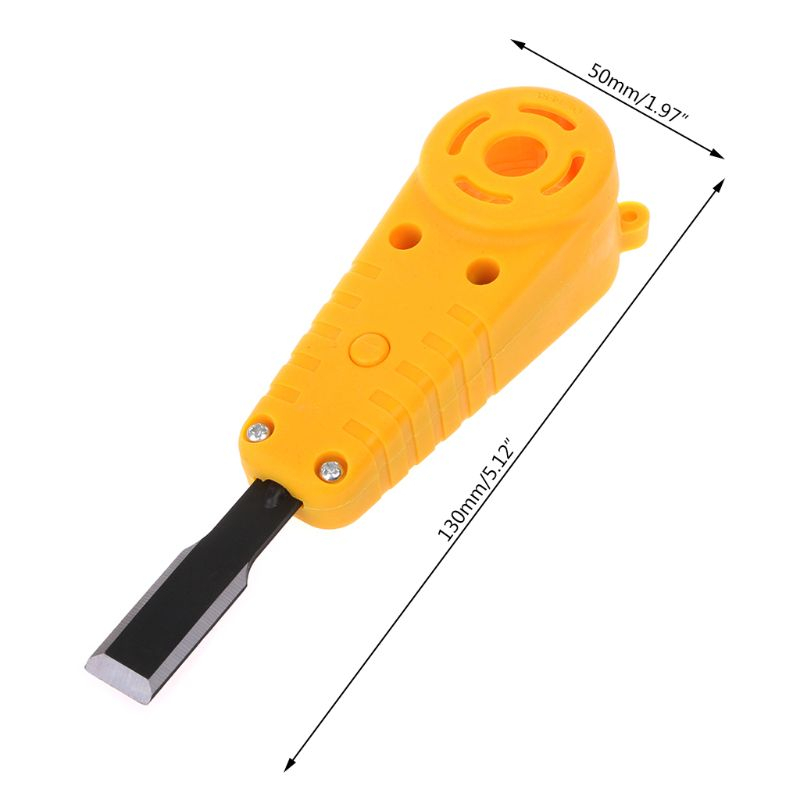Wood Carving Chisel on Angle Grinder Electric Power Carving Knife Woodworking Engraving Tool