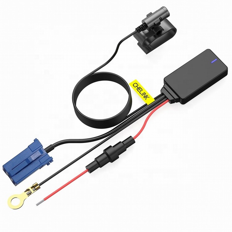 Автомобильный музыкальный проигрыватель с аудио проигрывателем с Bluetooth AUX беспроводной громкой связью для Bluetooth 5,0 адаптер для VW