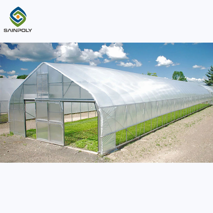 Mini single-span tunnel greenhouse agricultural plastic products other greenhouses