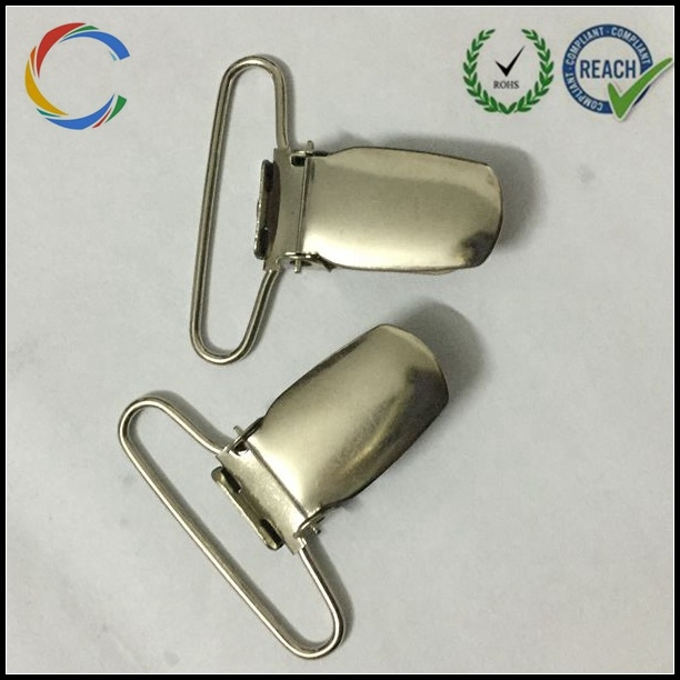 Fashion Iron Material Baby Trousers Pacifier/Suspender Clip For Clothes Use