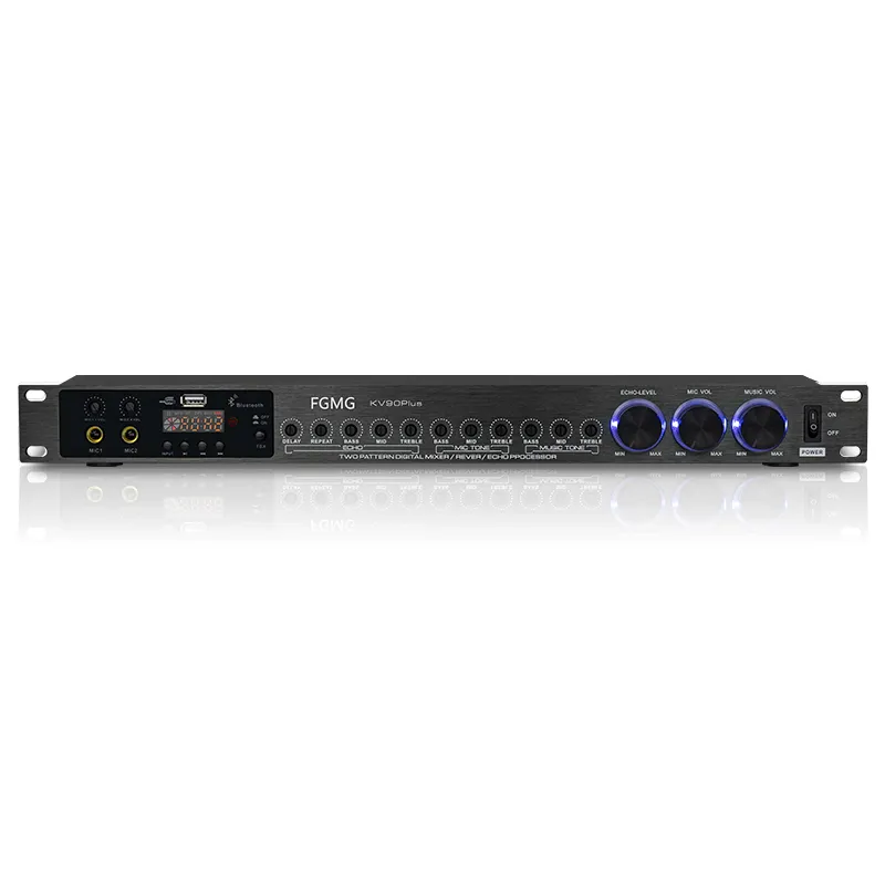 2021 new karaoke dsp front stage audio effector processor KV90 PLUS