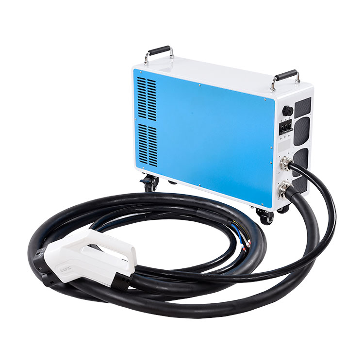 New energy vehicle battery charger portable 100A CCS2 30kw ev charger car charging station