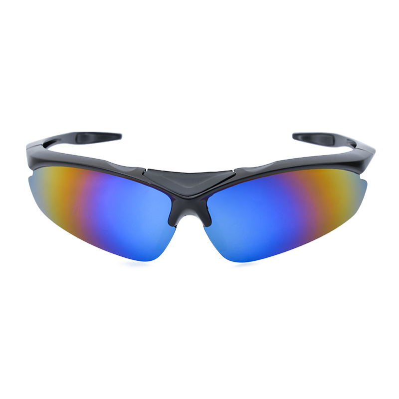 Fashion Men Sports Sunglasses Cycling Outdoor Pc Frame Sports Glasses Bike Polarized Sport Sunglasses With More Lens
