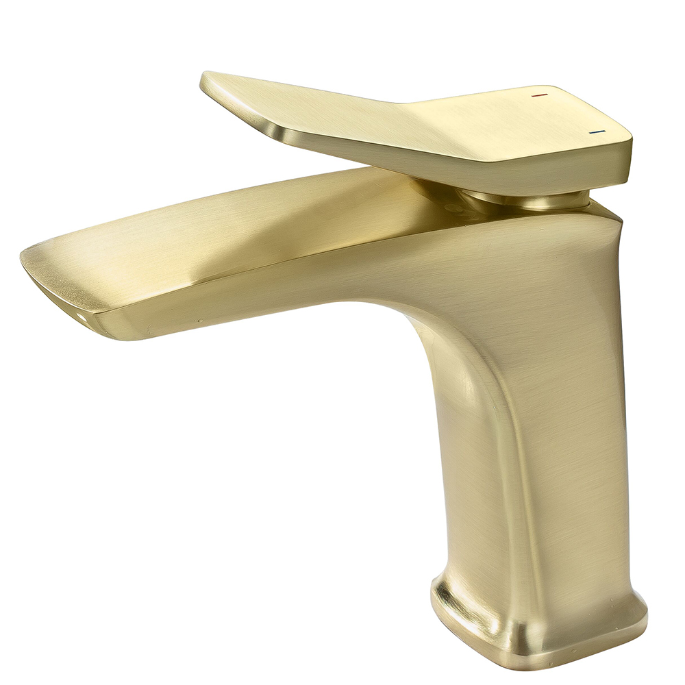 2020 single handle basin faucet gold bathroom faucet for sink
