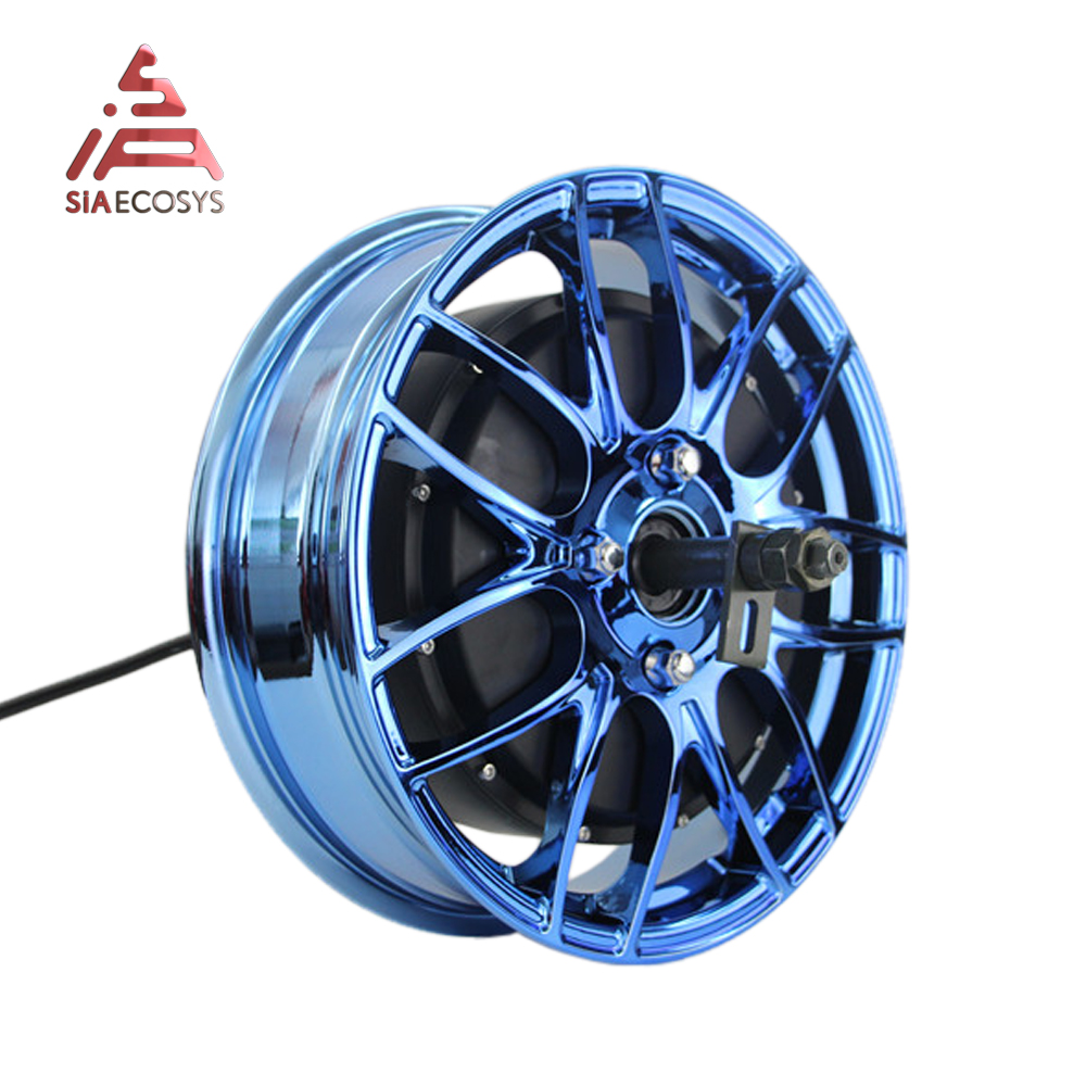 14 дюймов широкая шина Съемная 3000W 40h V1 260 Электрический BLDC для центрального движения колеса двойной вал двигатель для мотоцикла