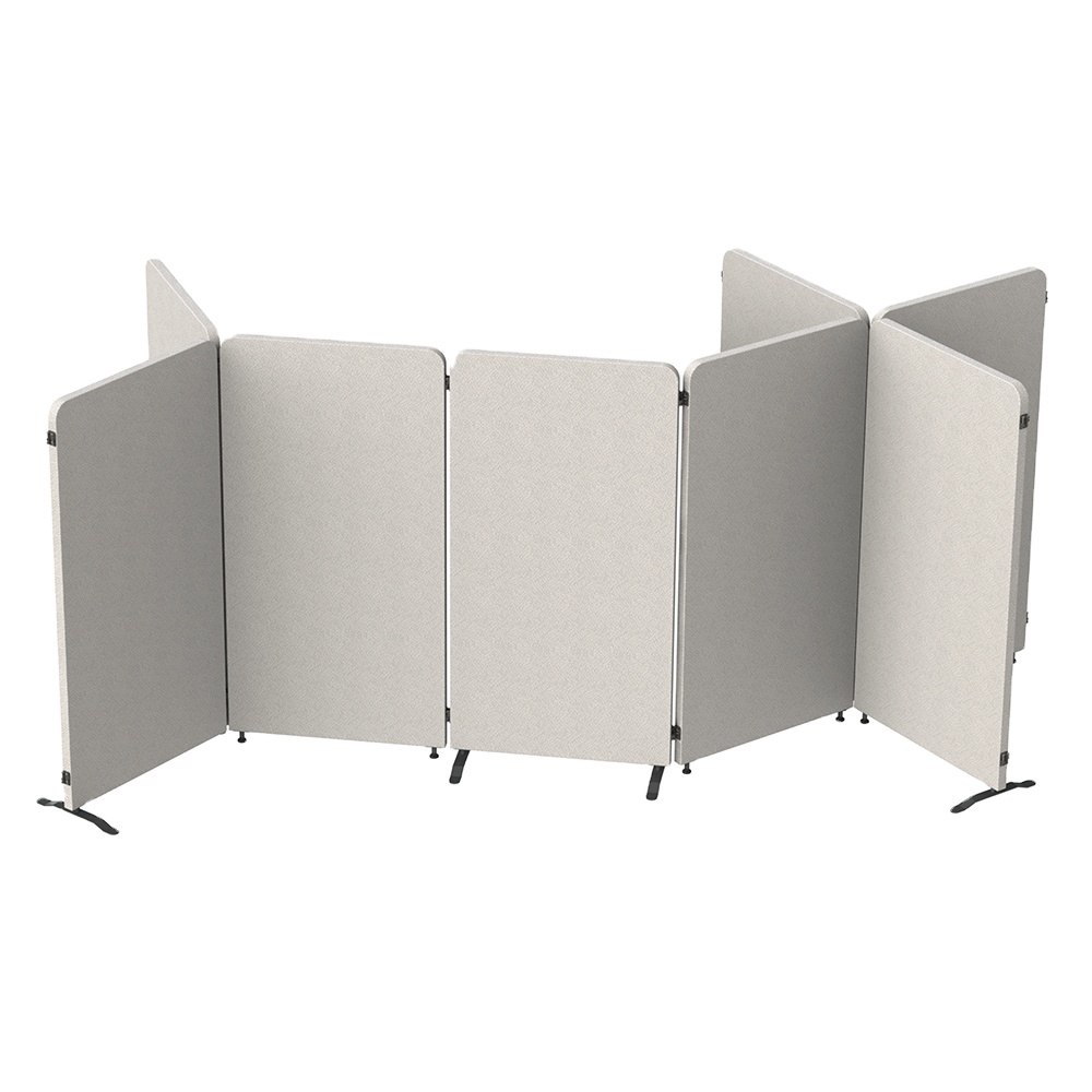 Polyester Fiber Felt Acoustic Board Noise Control PET Acoustic Panels Soundproof Office Partition Acoustic Cubicle Divider