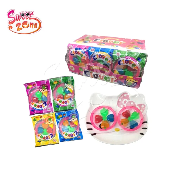 Фруктовая мельница, игрушка, клевер, жесткий леденец, конфеты