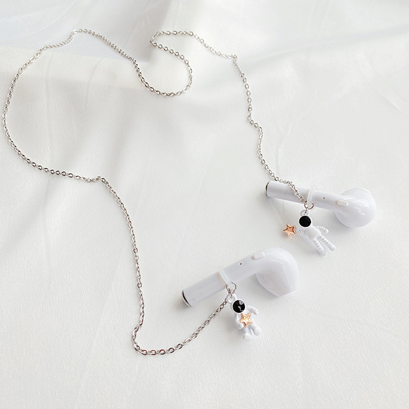 Hot Sale Fashion Anti-Lost Earphone AirPods Holder Accessories Wireless Earphones Headphones Chain