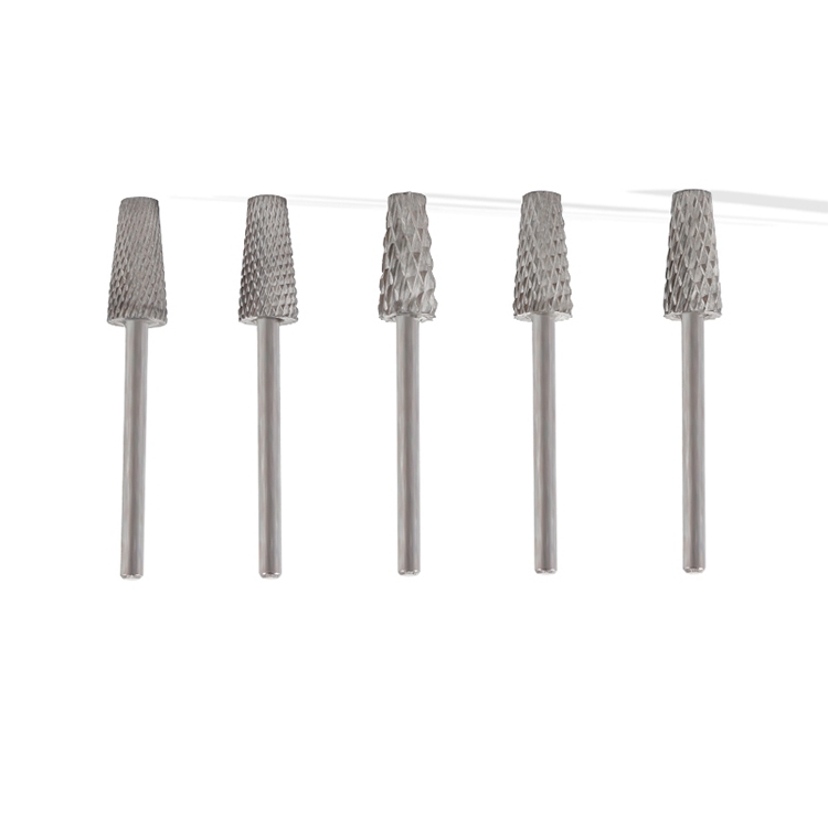 Tungsten Nail Drill Bits Nail Art Tools Coarse Medium Fine Grit for Manicure Drill Bit Set